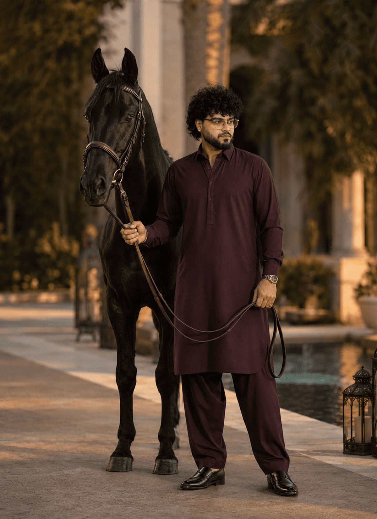 Shah Misal — Burgundy | DASTAAN Volume IV