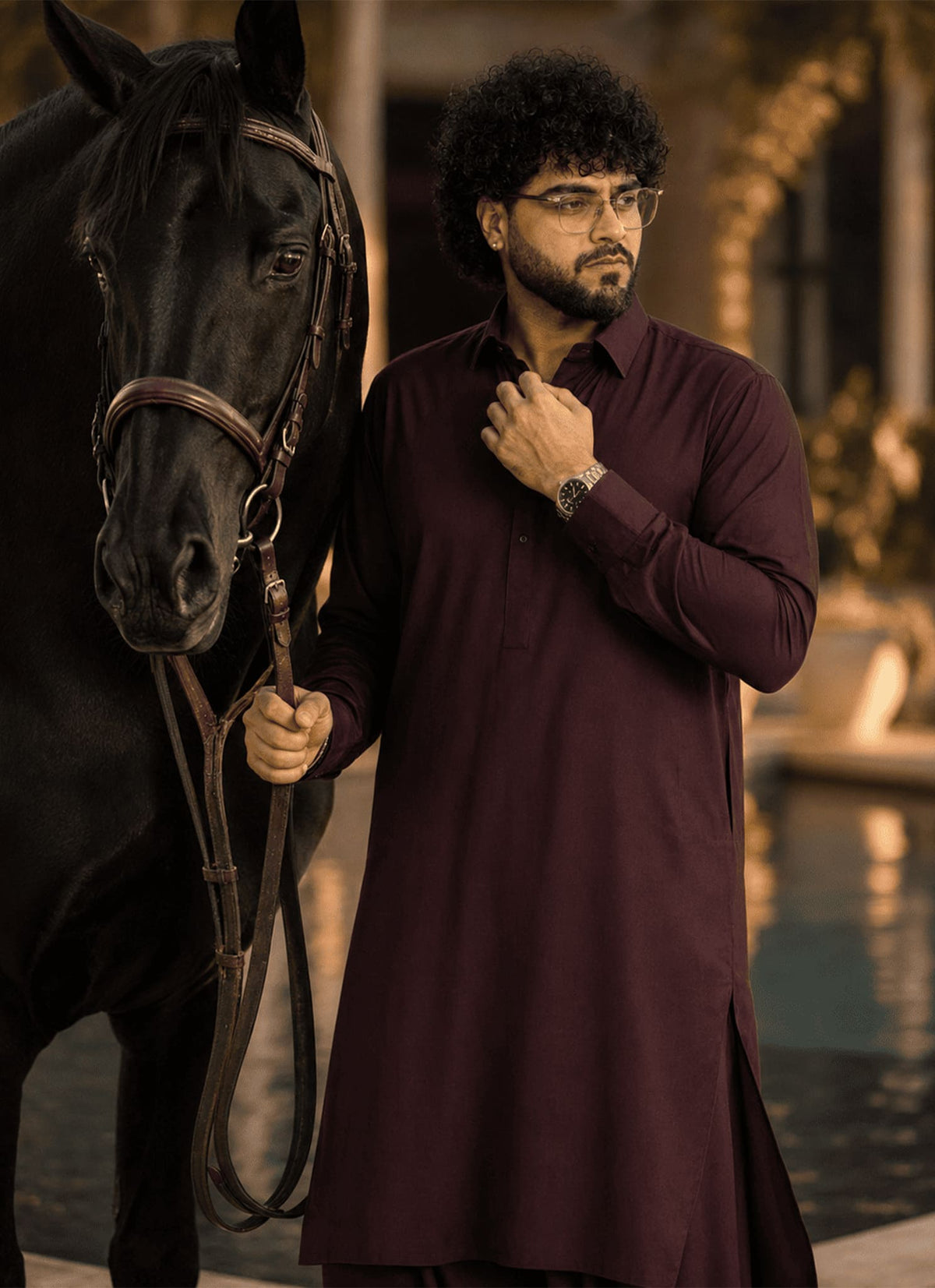 Shah Misal — Burgundy | DASTAAN Volume IV