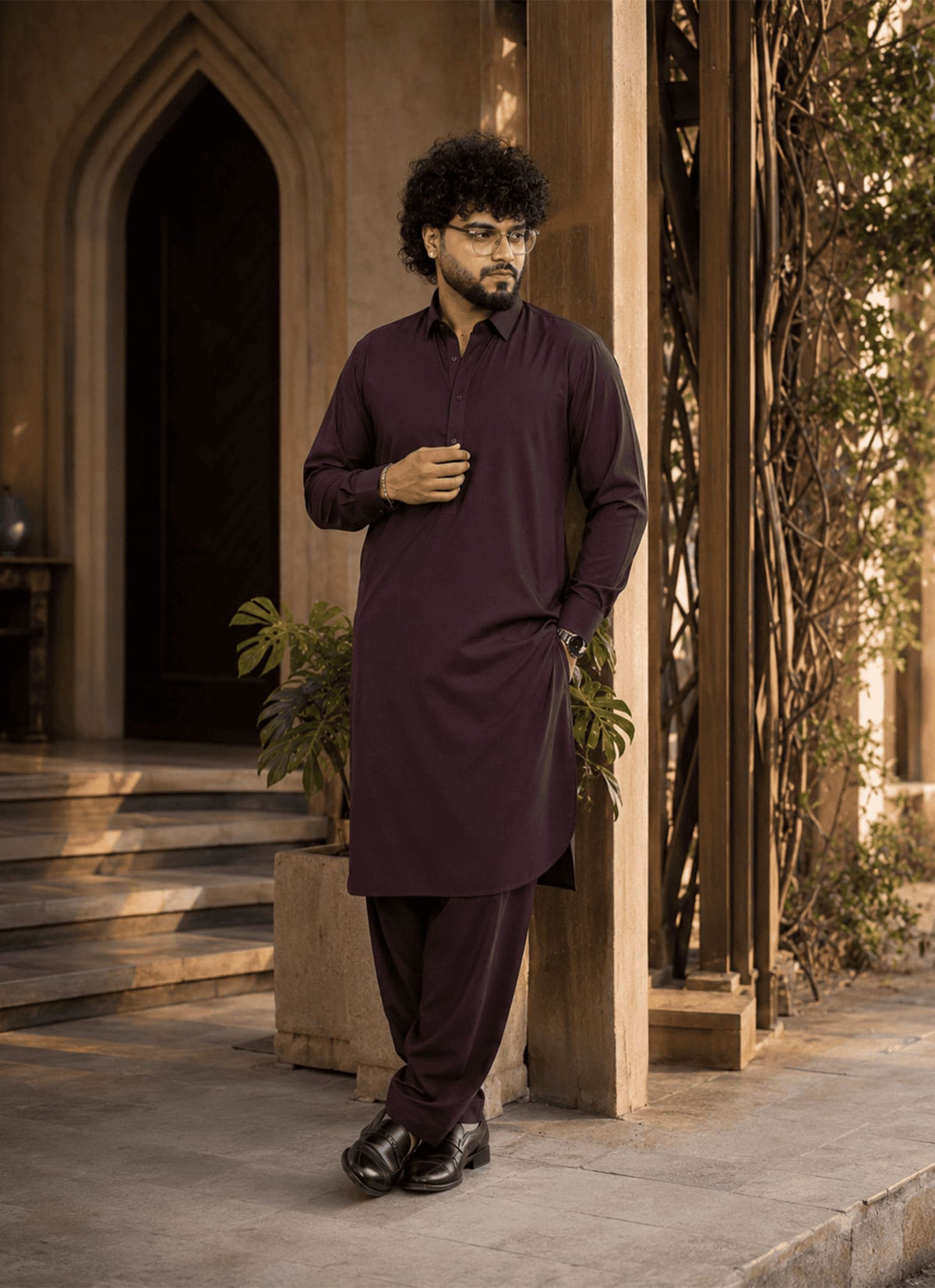 Shah Misal — Burgundy | DASTAAN Volume IV