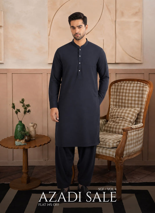 Shah Nawaz — Charcoal Grey | DASTAAN Volume IV