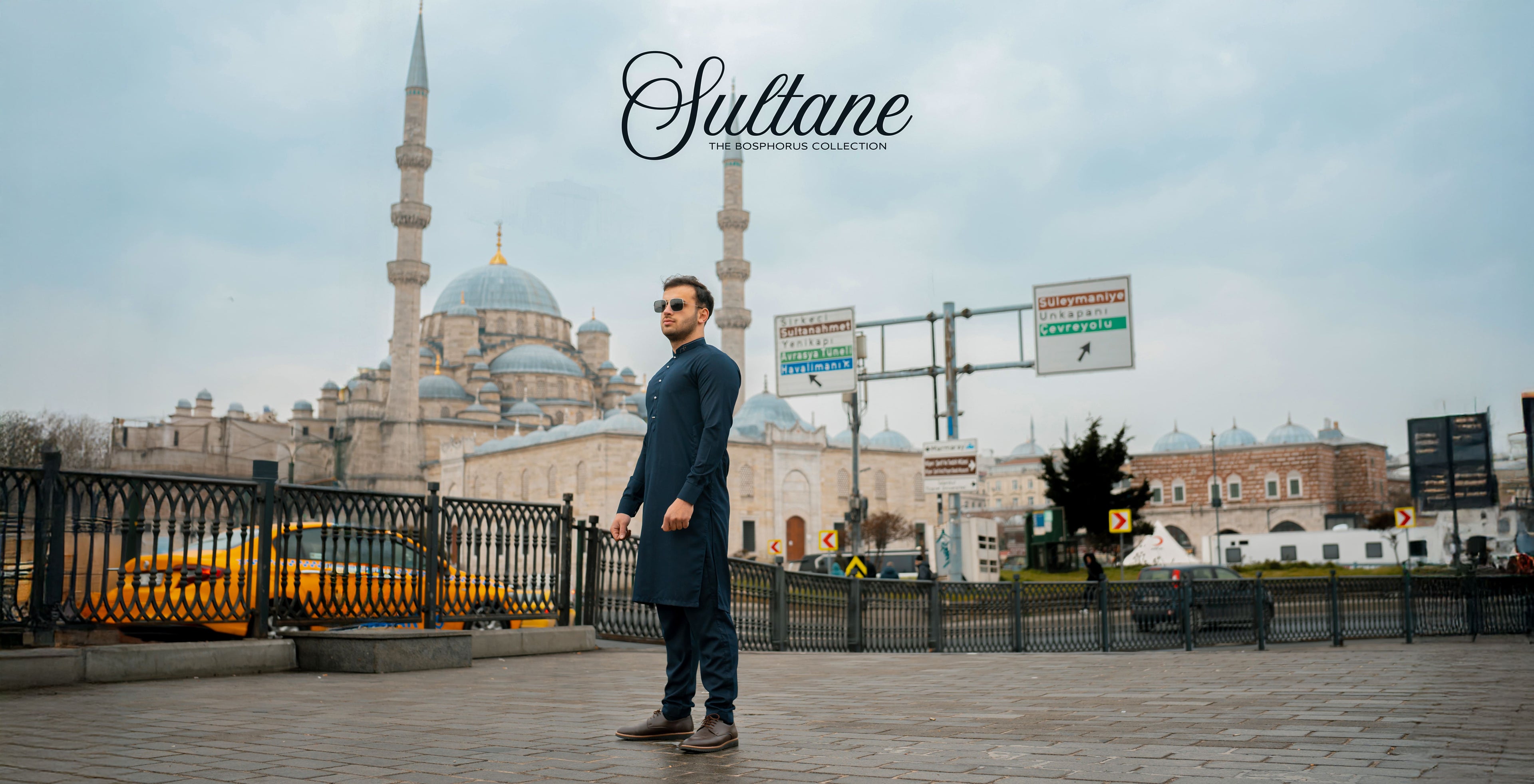 Sheikh Gulzar Fabrics website banner — premium men’s unstitched shalwar kameez fabrics showcased on model, luxury fabric brand Pakistan.